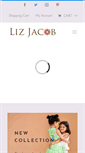 Mobile Screenshot of lizjacob.com