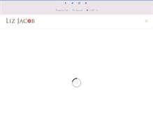 Tablet Screenshot of lizjacob.com